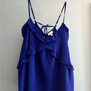 Charming Charlie Royal Blue Camisole
